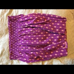 Mossimo Supply - flowy, floral mid length skirt